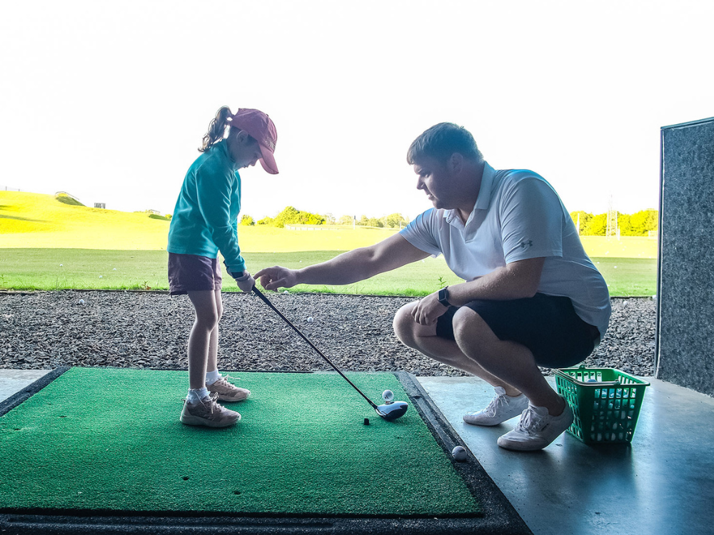 Junior golf coaching