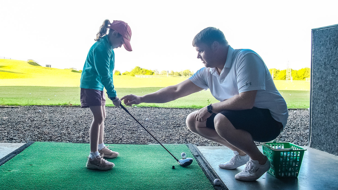 Junior golf coaching